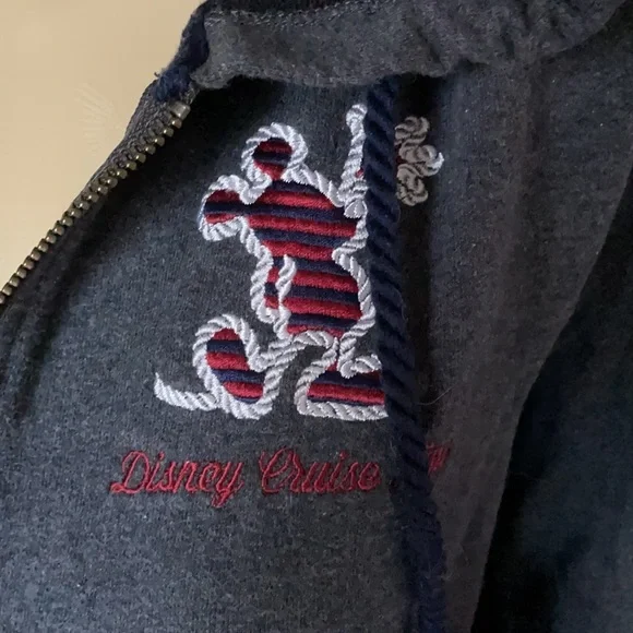 Vintage Disney Cruise Line Quarter Zip Up - Picture 2 of 4